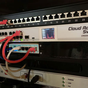 19palcový držák do racku pro MikroTik hEX (S)