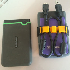 Flexibilní kabelový pásek pro držák HDD Transcend StorJet