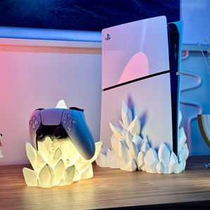 Stojan na ovladač Crystal s LED osvětlením
