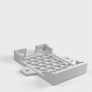Geekworm Raspberry Pi 4 Armour Case Držák na stěnu nebo stůl