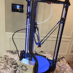 Držák stahovací pásky Kossel XL 2020 pro správu kabelů