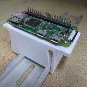 Držák DIN lišty pro Raspberry Pi Zero