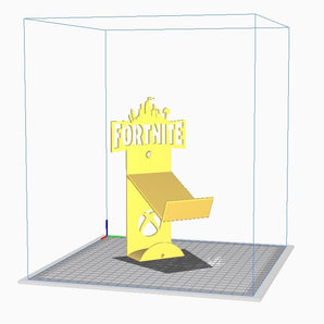 Nástěnný držák pro ovladač Xbox One a sluchátka s motivem Fortnite