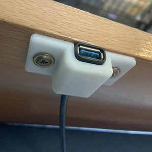 Pod stolem USB Port Mount pro kancelářské příslušenství