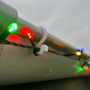 Vánoční světelný háček na zinkové okapy (10 ks)