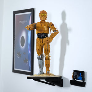 Nástěnný držák pro LEGO Star Wars C-3PO 75398
