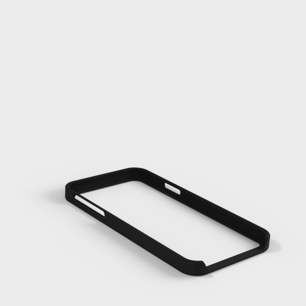 Pouzdro na iPhone X s polstrovanou zadní stranou