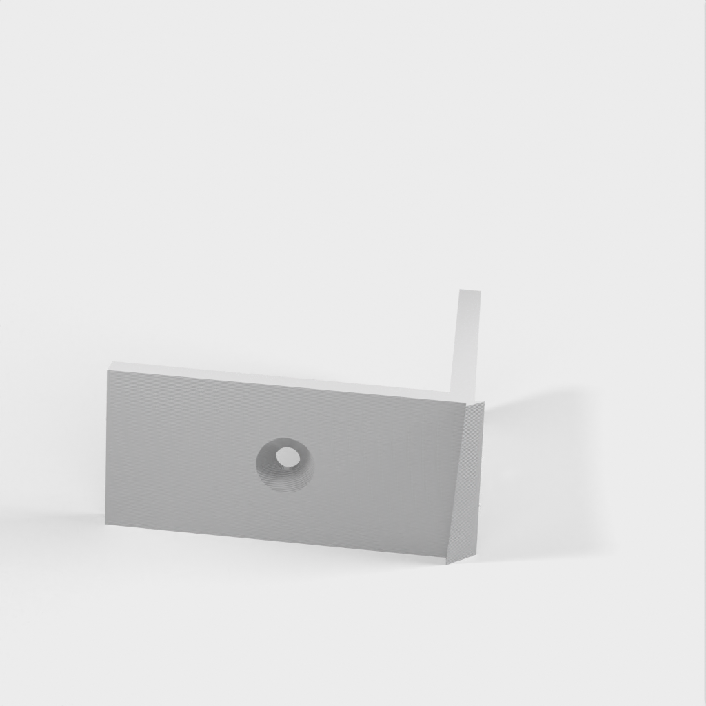 Rohová montáž pro infračervenou webkameru ELP V2 do skříně Ikea Lack