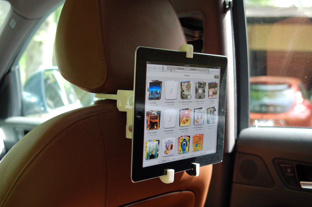 Držák na iPad na opěrku hlavy do auta na zadní sedadla