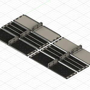 19palcový 3U záslepkový panel pro rackovou skříň