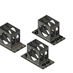 10" 3U Rackový držák pro 2x Sonos Port