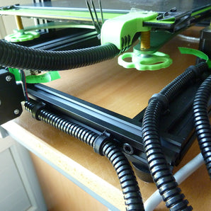 10 mm ID kabelové spony pro extrudovaný hliníkový profil
