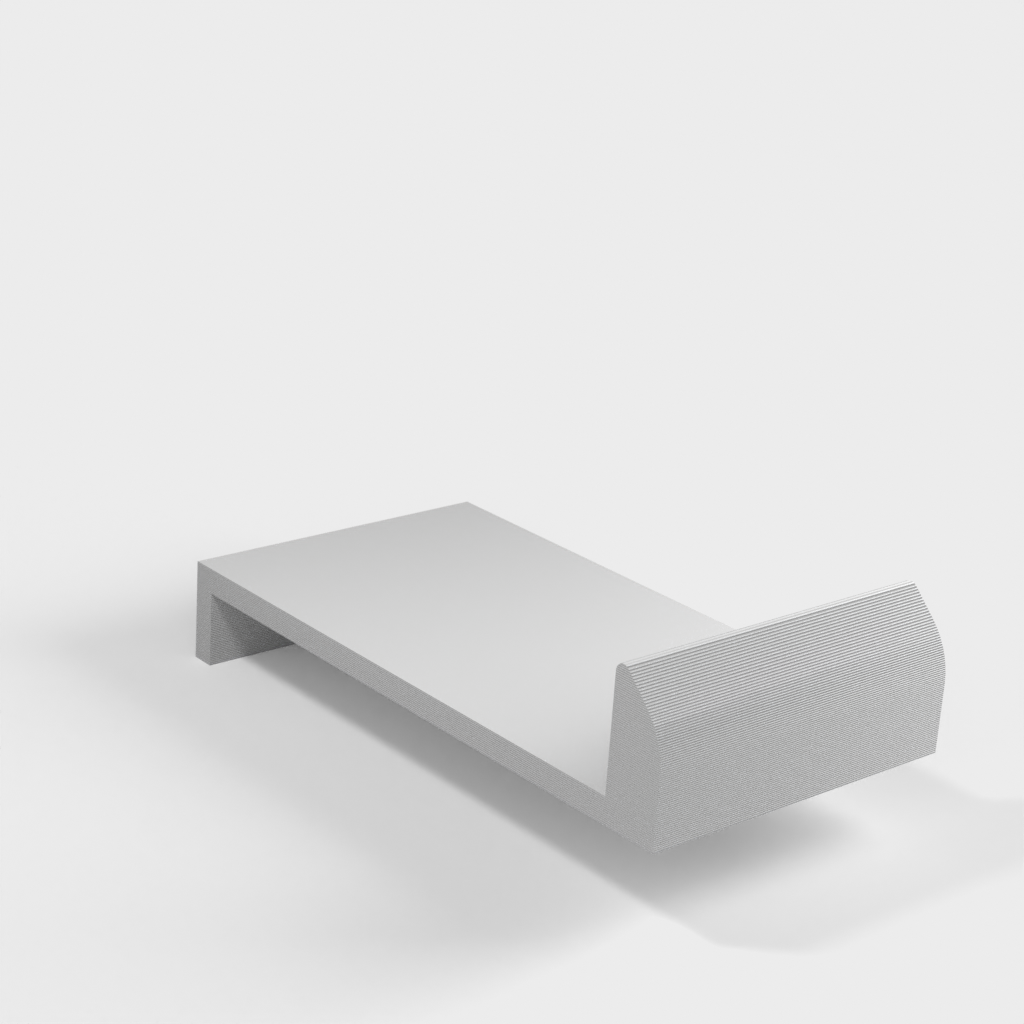 Super jednoduchý vertikální stojan na notebook na stůl / stěnu