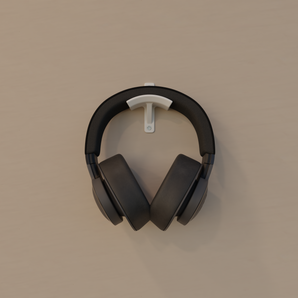 Držák na sluchátka na zeď