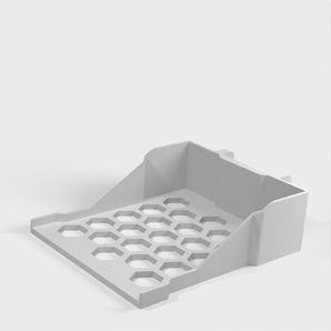 Police IKEA Skadis pro stohovatelný box