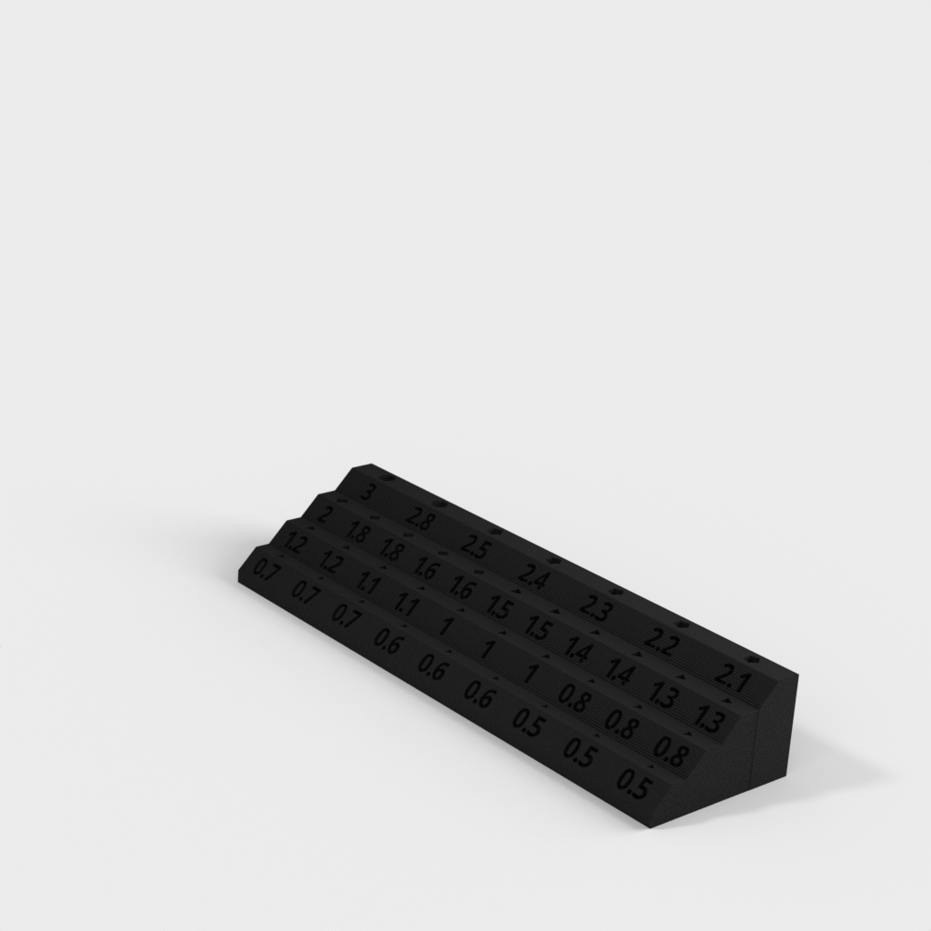 Mikro držák vrtáků Pin Vise pro vrtáky 0,5-3 mm