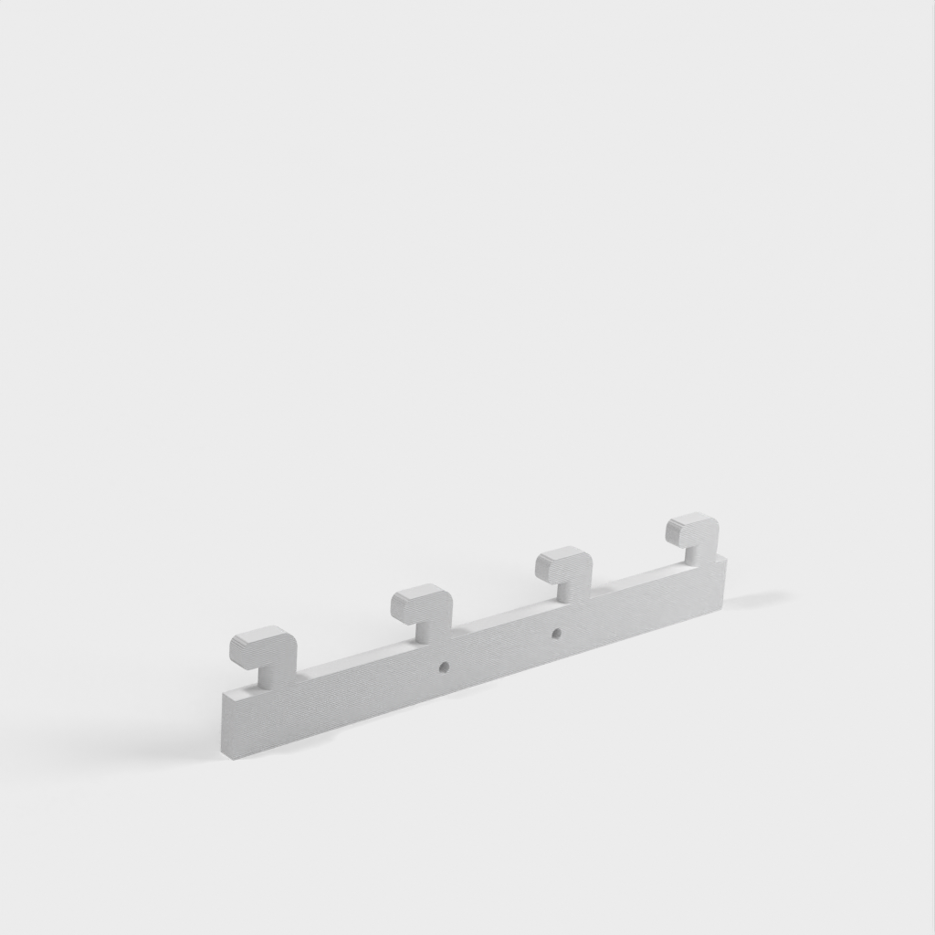 Montážní držák Vesa pro IKEA Skadis Pegboard (Heavy Duty + verze 100 mm x 100 mm)