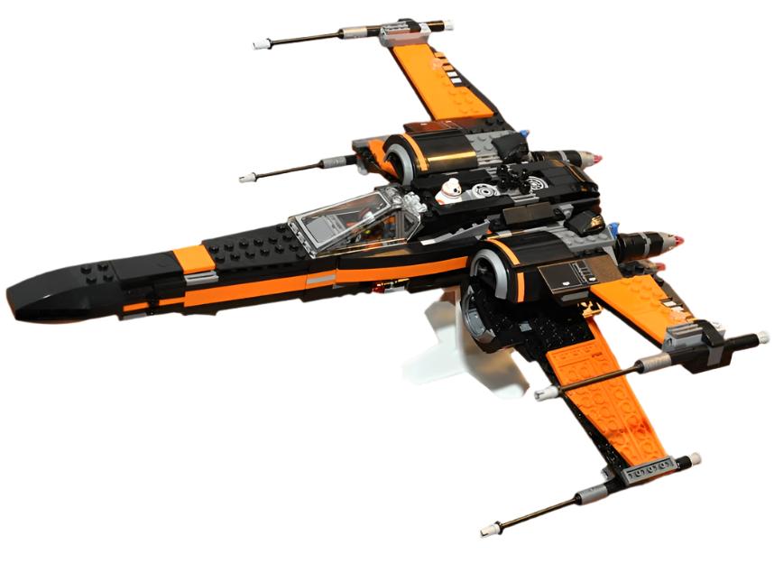 Visningsstand til LEGO X-Wing 75102