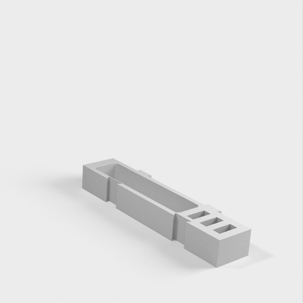 Modulární stolní organizér pro USB, Micro SD, SD a různé velikosti per a tužek
