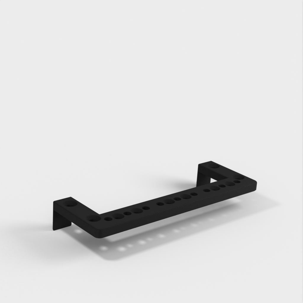 3U Rack-rail pro Ikea Lack Table