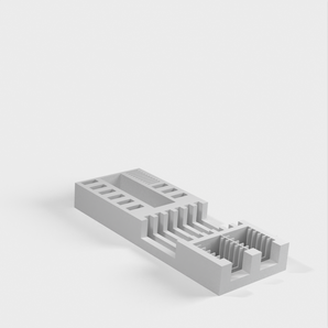 Držák MicroSD/SD/CF/USB pro uložení všech karet a paměťových karet