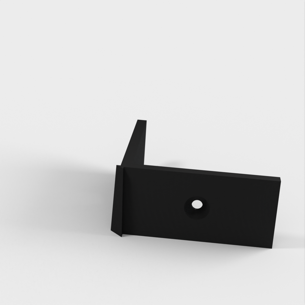 Rohová montáž pro infračervenou webkameru ELP V2 do skříně Ikea Lack