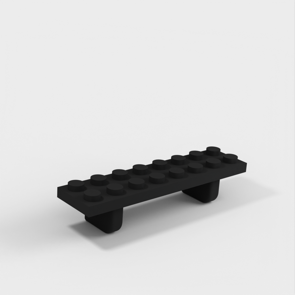 Háček na klíče Ikea Skadis a kompatibilní organizér Lego