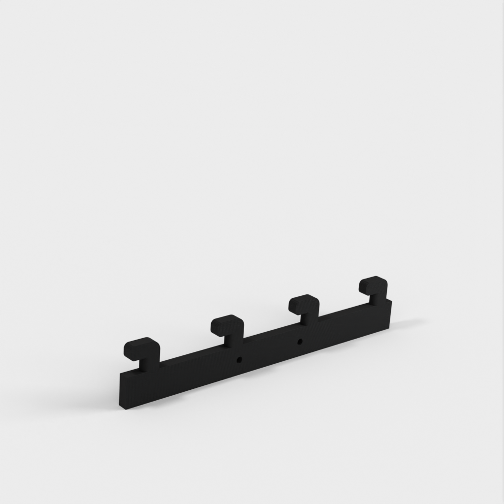 Montážní držák Vesa pro IKEA Skadis Pegboard (Heavy Duty + verze 100 mm x 100 mm)