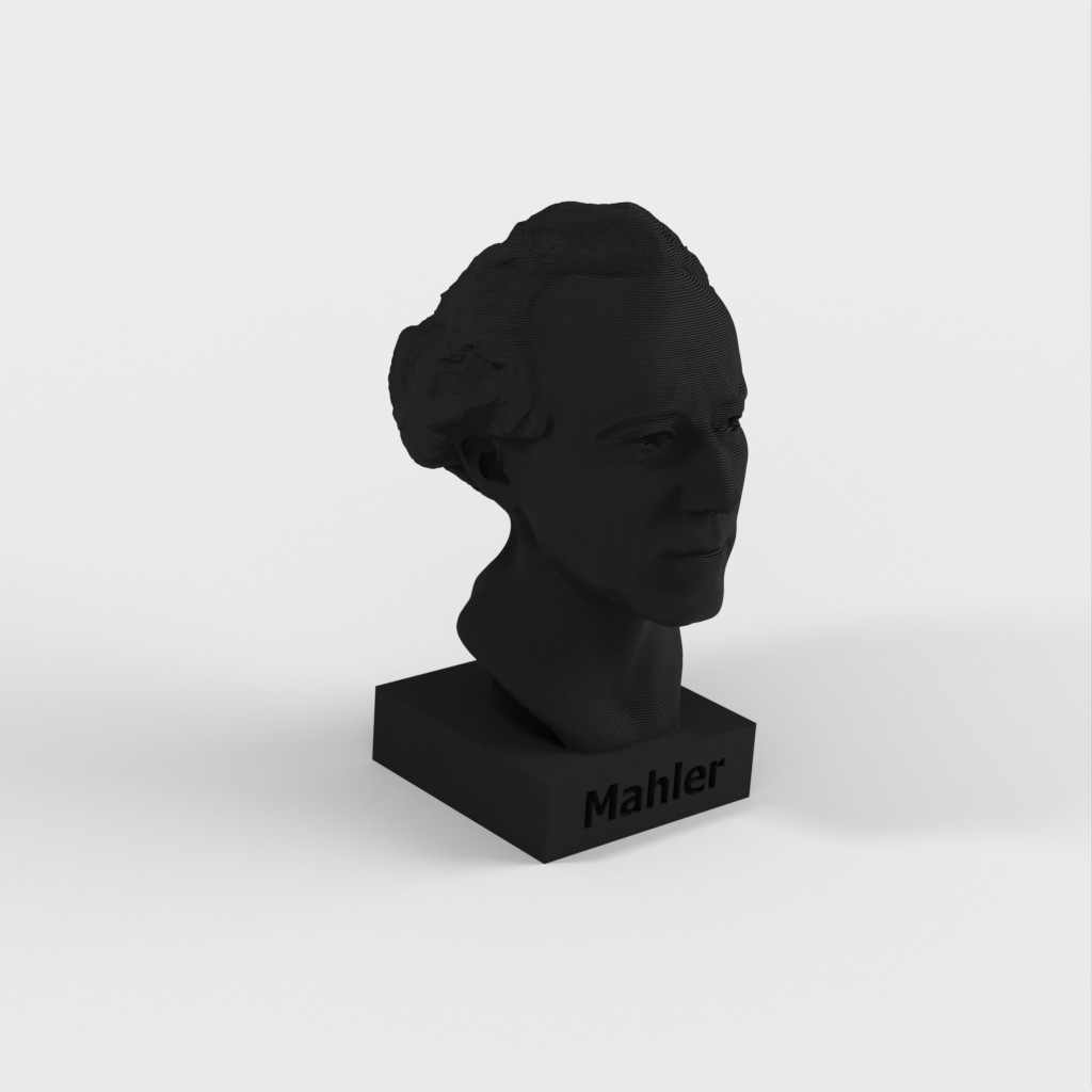 Busta/socha Gustava Mahlera
