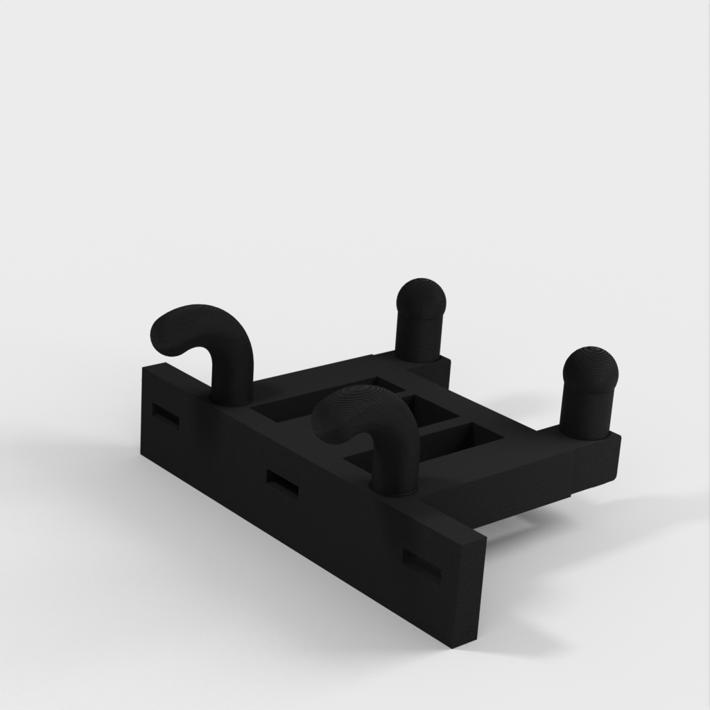 Aktualizováno Ikea SKÅDIS Průhledná krabice Pegboard Adapter