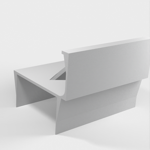 IKEA LACK Shelf Extender LITE s držákem na chytrý telefon