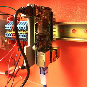 DIN lištová konzola pro Raspberry Pi