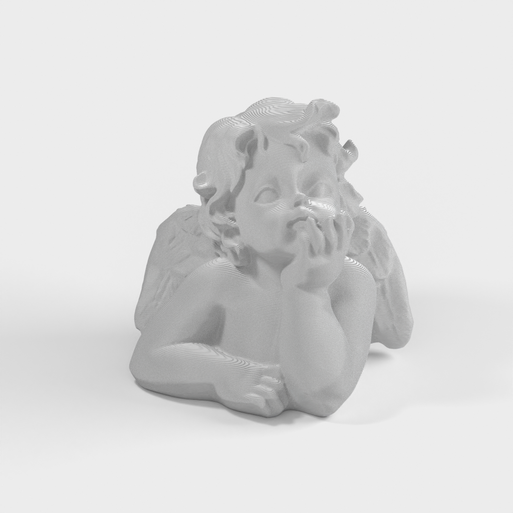 Snící anděl - 3D skenování