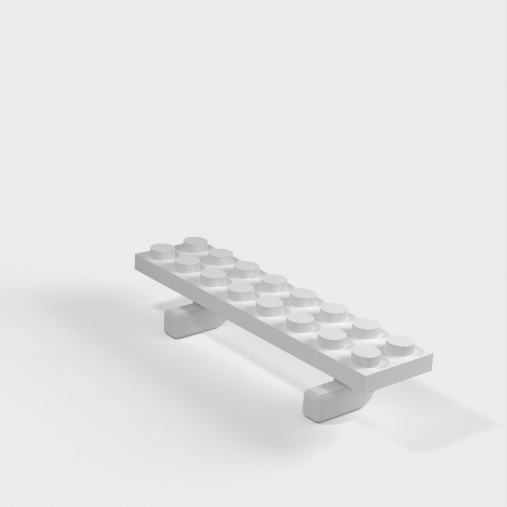Háček na klíče Ikea Skadis a kompatibilní organizér Lego