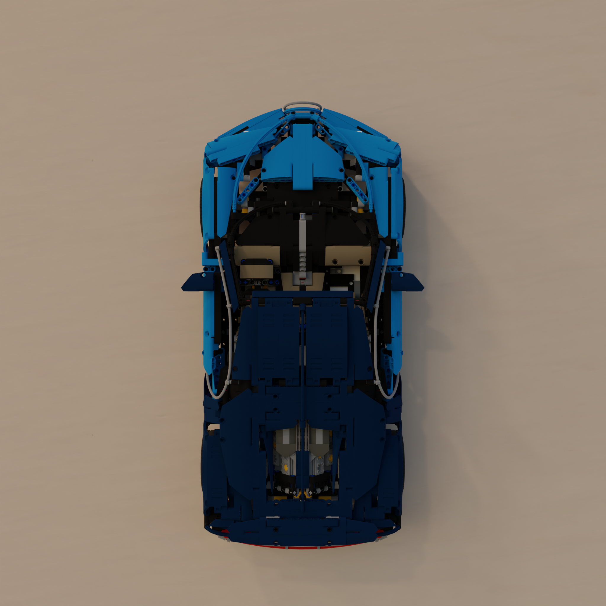 Nástěnný držák pro Lego Technic Bugatti