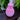 Unik facetformet vase i Sakura Pink