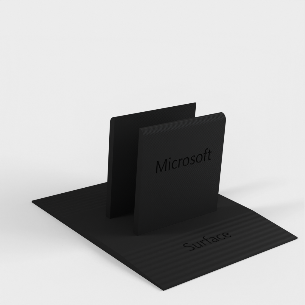Stojan Surface Pro 1 s vyrytým logem Microsoft