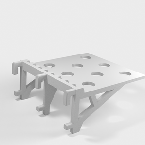 Šroubovací držák pro IKEA Skadis Pegboard