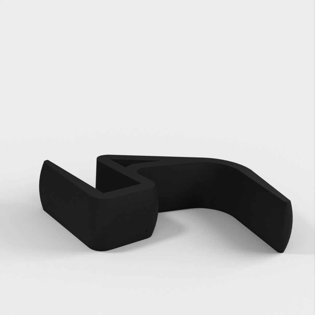 17mm věšák na sluchátka pro stoly Ikea Bekant