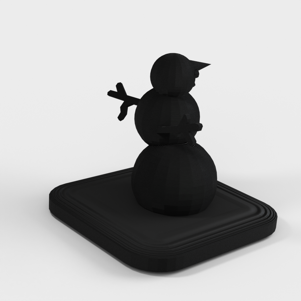3D model sněhuláka Phoebe Snow