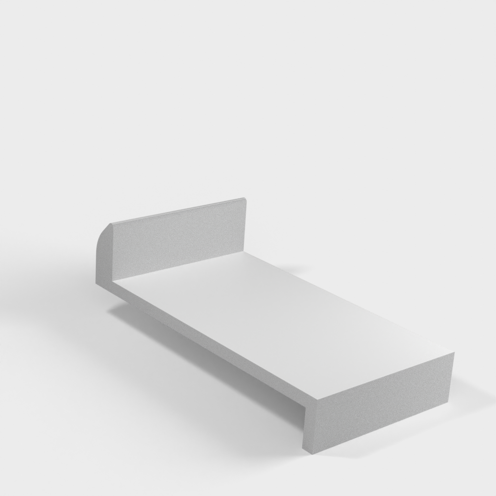 Super jednoduchý vertikální stojan na notebook na stůl / stěnu