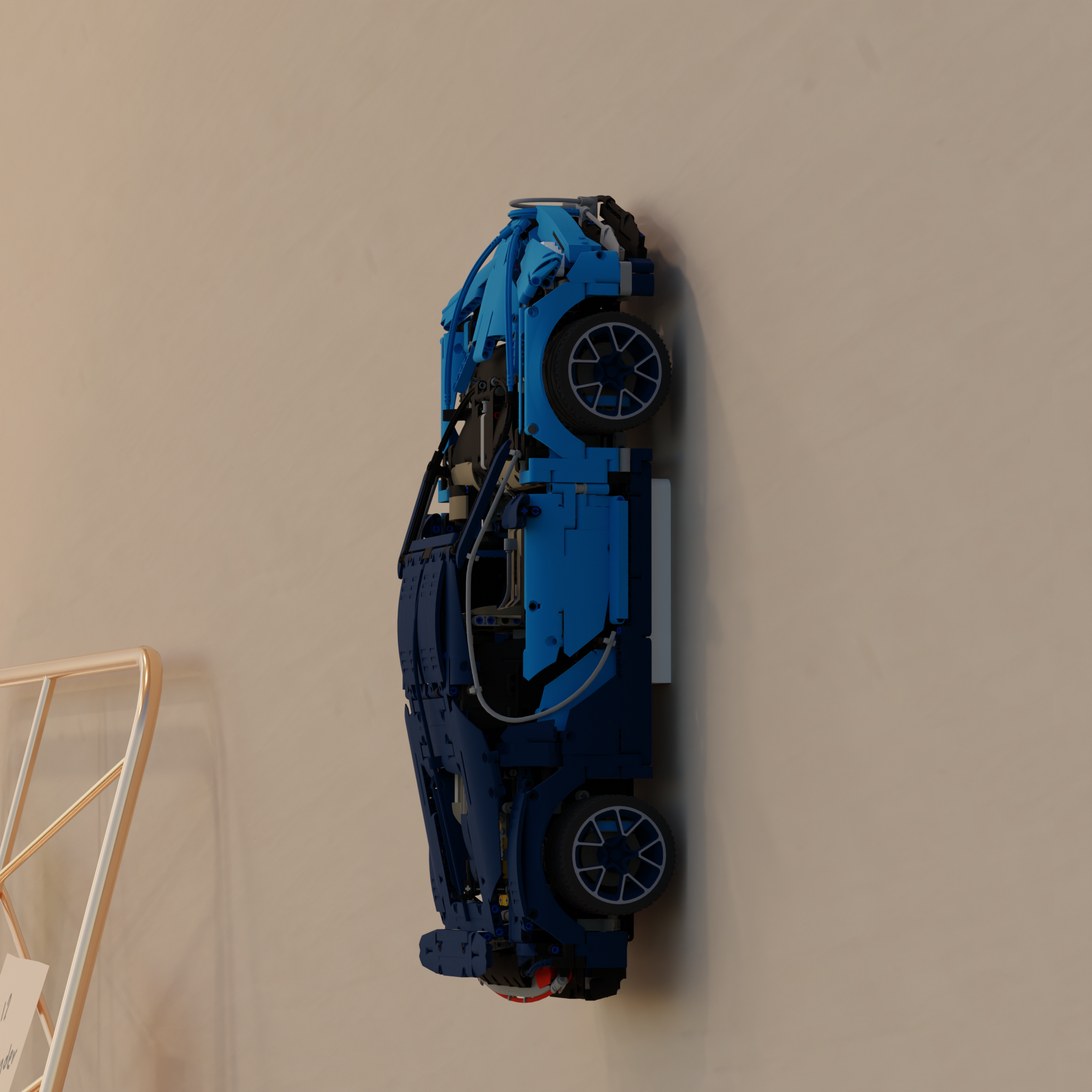 Nástěnný držák pro Lego Technic Bugatti