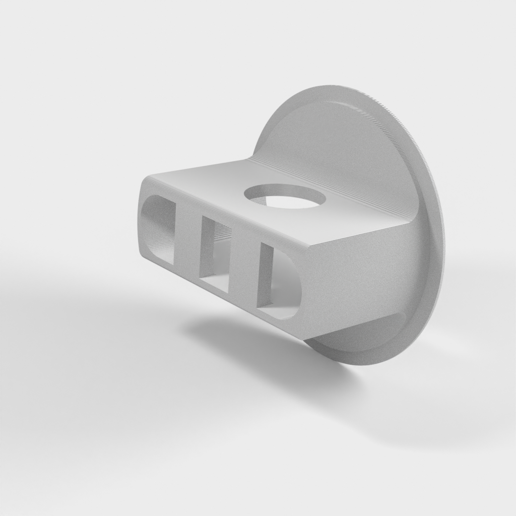 Průchodkový držák USB hubu na stůl (80 mm / 3,15&quot;)