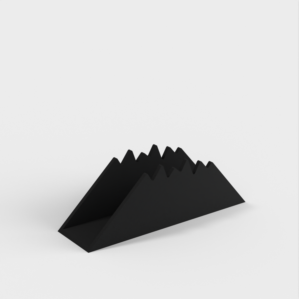 Držák na ubrousky ve tvaru hory Fuji