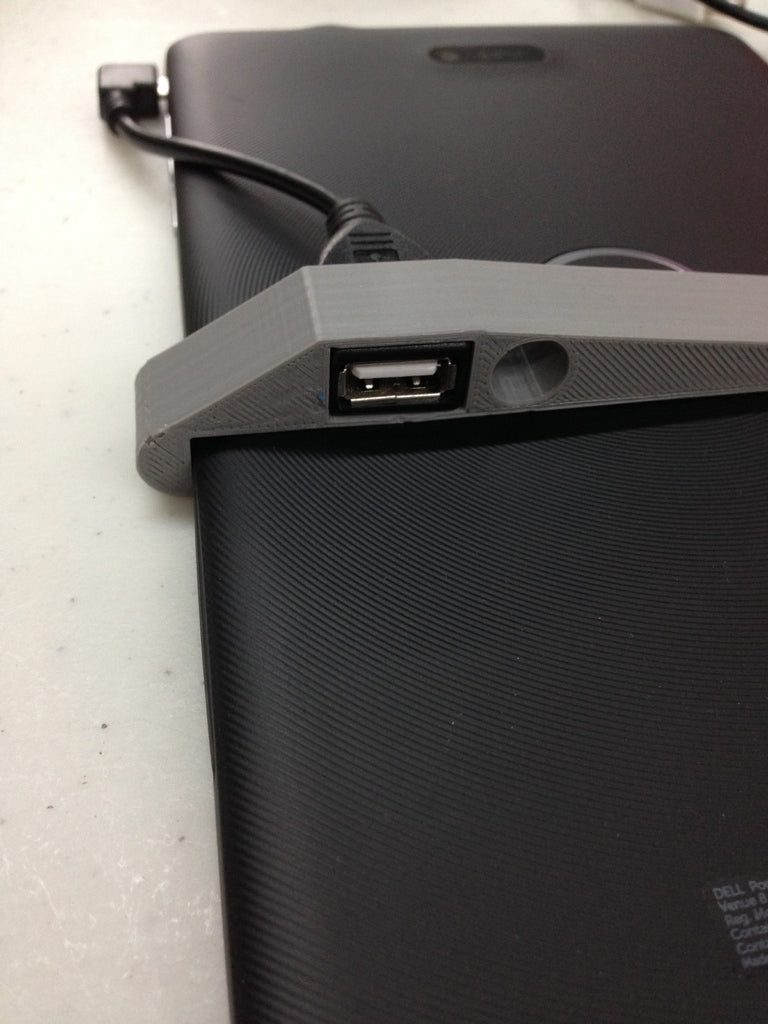 Držák kabelu USB OTG a držák stylusu pro tablet Dell Venue 8 Pro