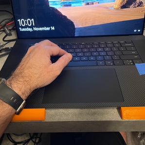 Ergonomická opěrka zápěstí pro klávesnici a notebook