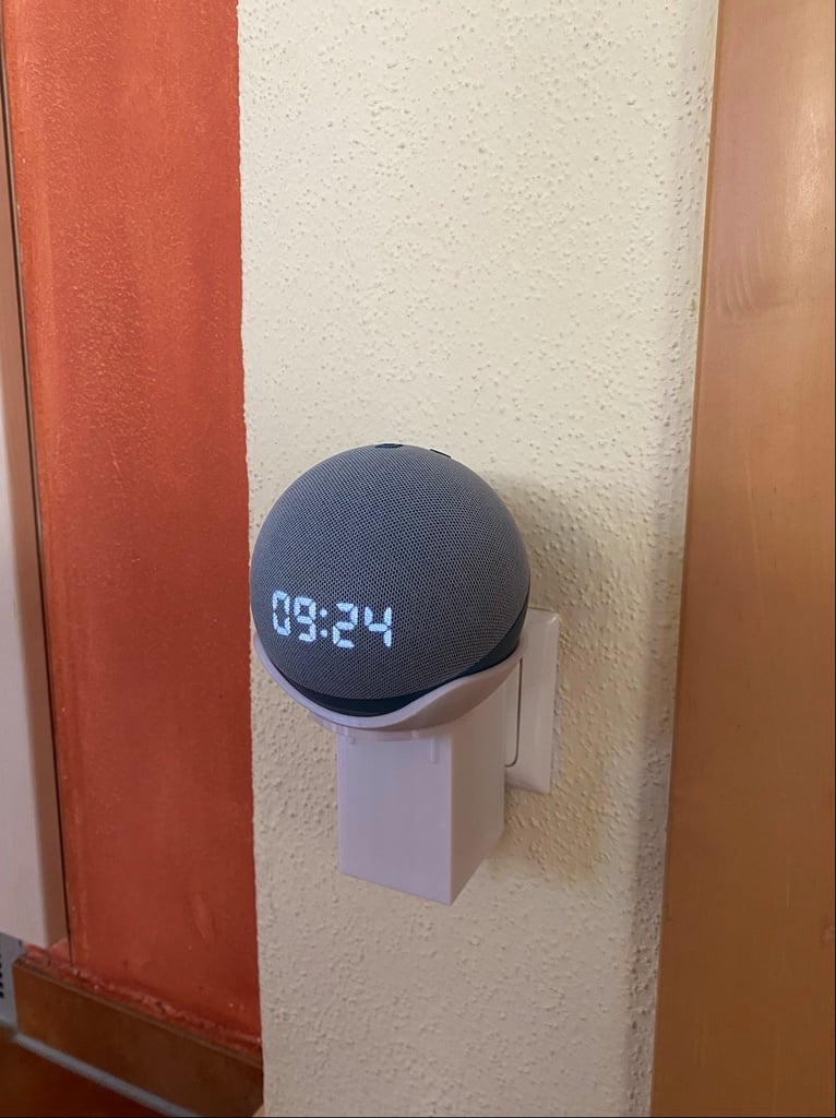 Amazon Echo Dot 4. generace Držák konektoru pro montáž na stěnu