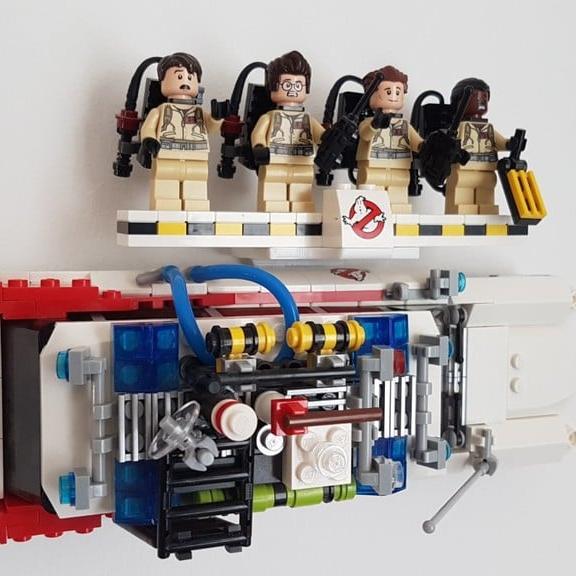 Nástěnný držák pro Lego Krotitel duchů Ecto-1 (21108)