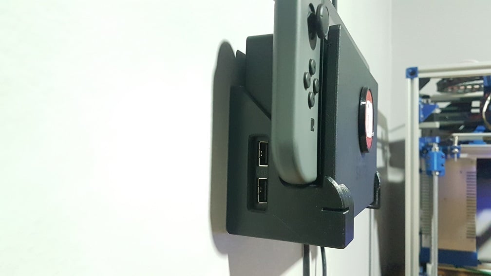 Nástěnný držák Nintendo Switch Dock V2