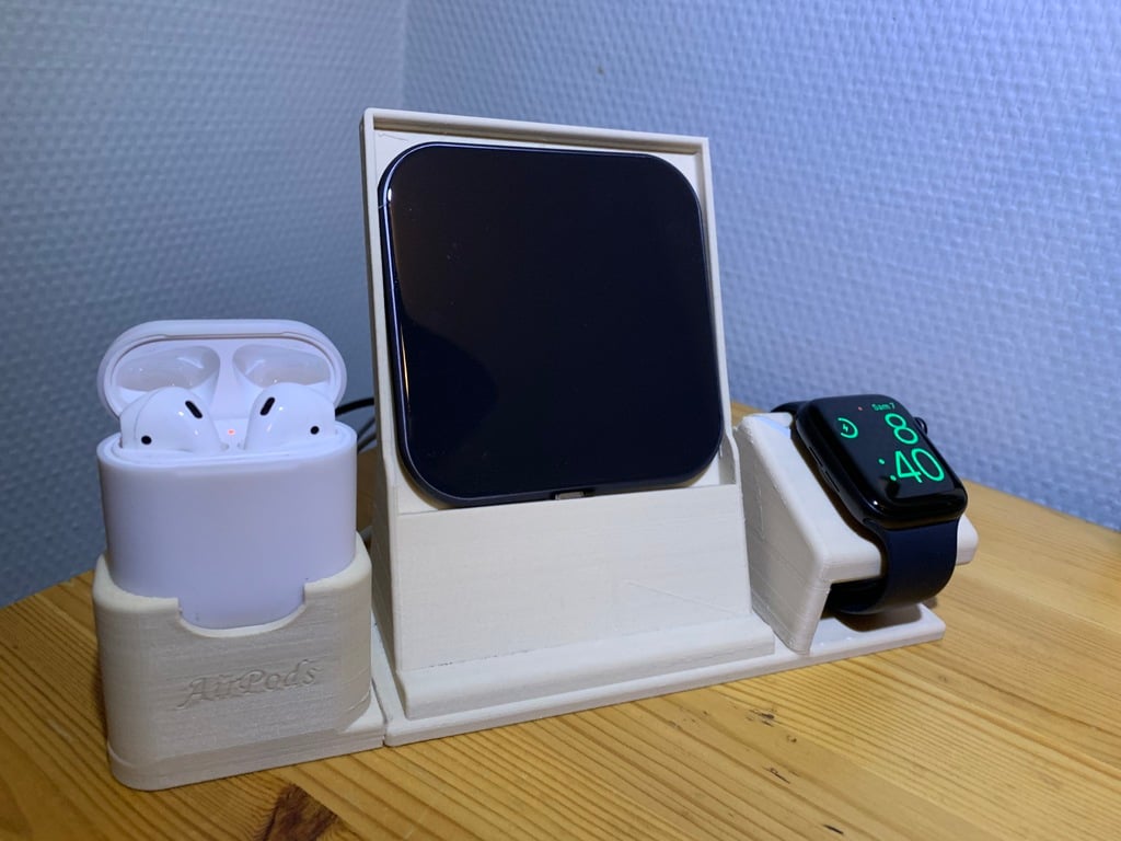 Univerzální nabíjecí stojánek pro Apple Watch, iPhone a AirPods